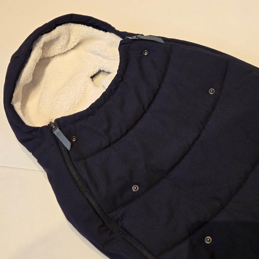 【2024年秋購入美品】Cybex プラチナムフットマフ ブラック【匿名配送】