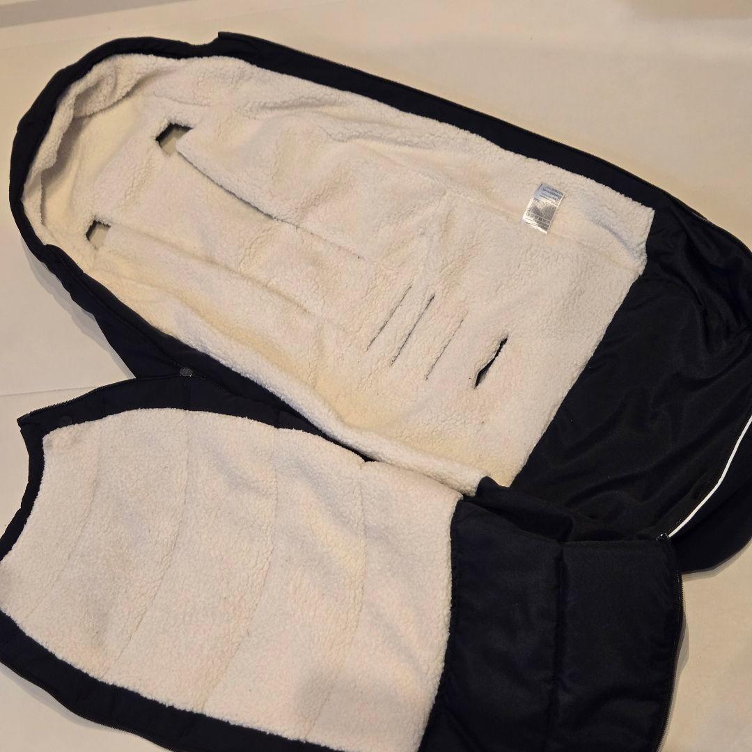 【2024年秋購入美品】Cybex プラチナムフットマフ ブラック【匿名配送】