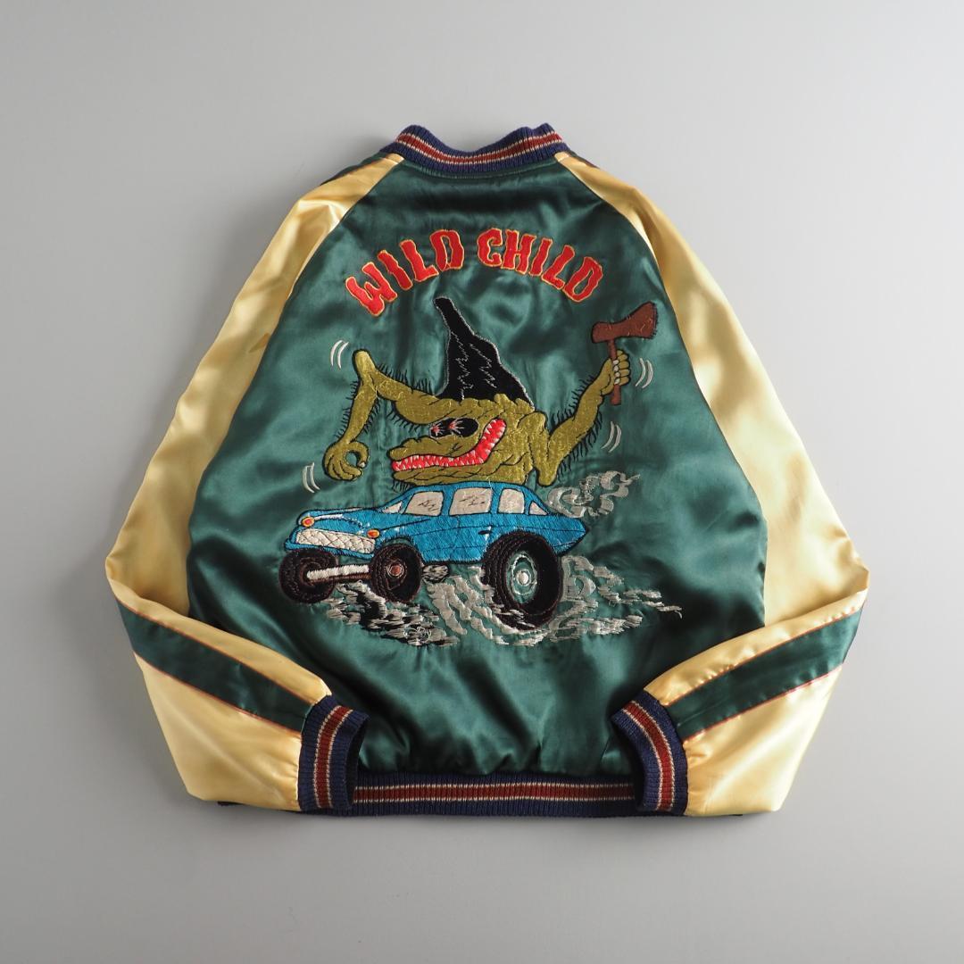 テーラー東洋　スカジャン　スーベニアジャケット　リバーシブル　美品