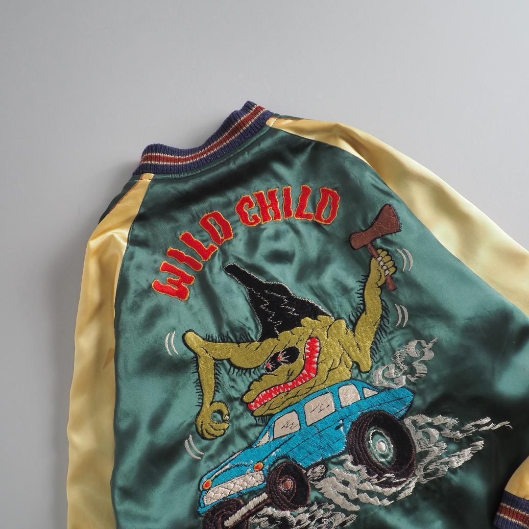 テーラー東洋　スカジャン　スーベニアジャケット　リバーシブル　美品