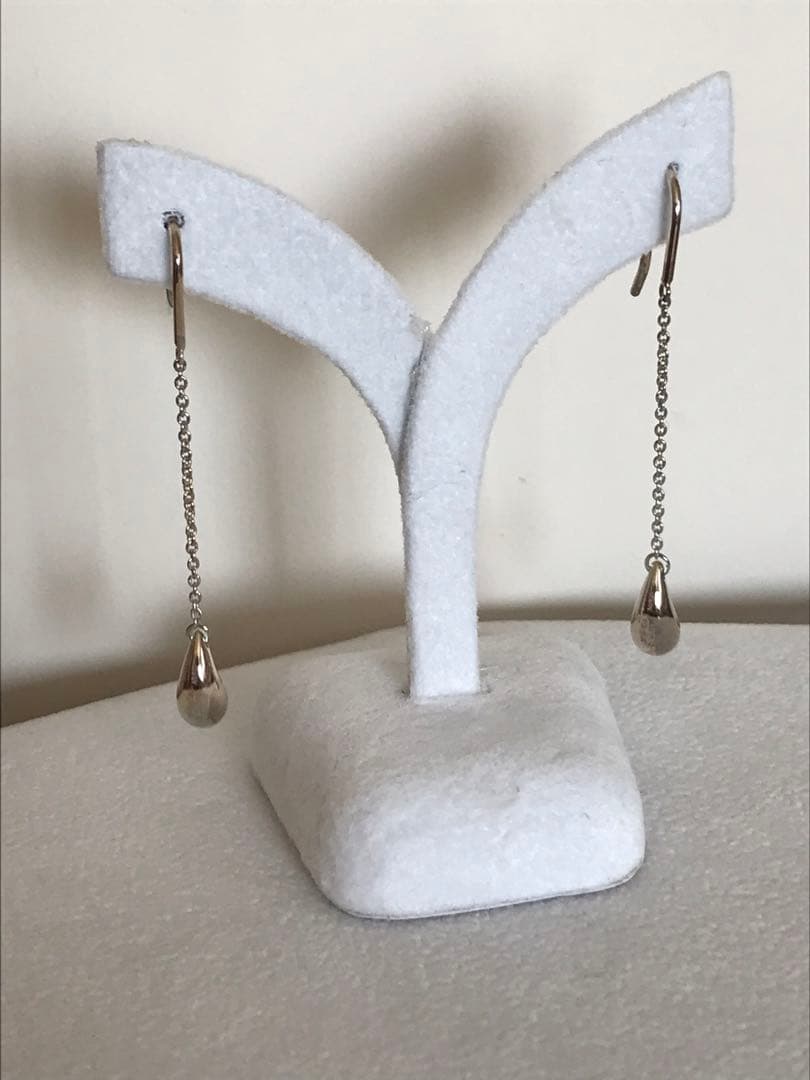 【レア】美品　ティファニー ティアドロップ ロングピアス SV925