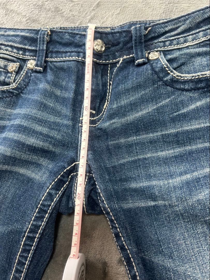 missme平成ギャル　マクブリング　y2k ローライズ フレアデニム