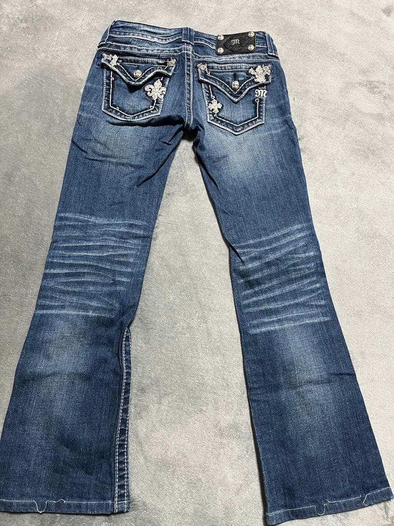 missme平成ギャル　マクブリング　y2k ローライズ フレアデニム