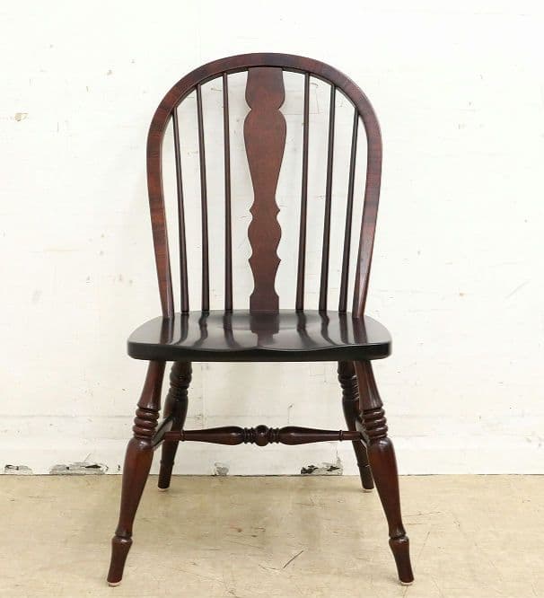 展示品！【北海道民芸家具】HM266・ウィンザーチェア①◆樺材・椅子