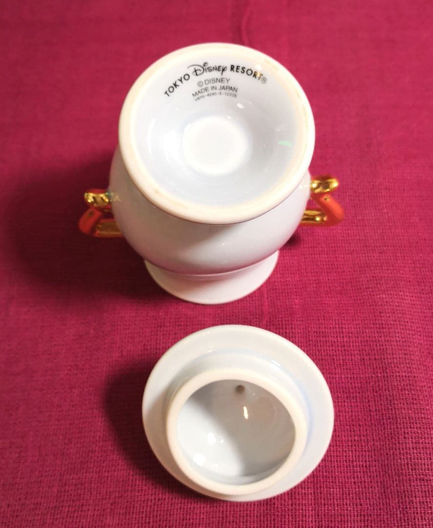 A1287　DISNEY❤️美女と野獣のポット夫人&チップ達&シュガーポット