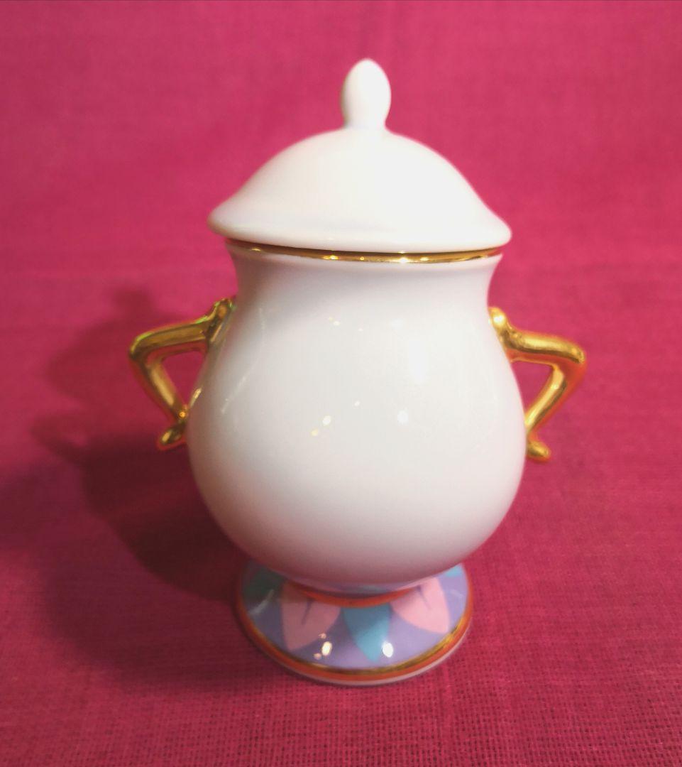 A1287　DISNEY❤️美女と野獣のポット夫人&チップ達&シュガーポット