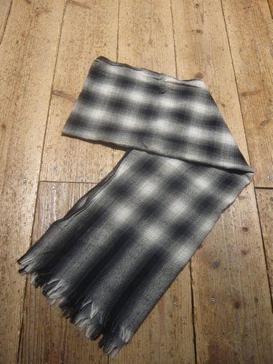 RRL チェック柄マフラー