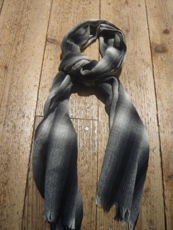 RRL チェック柄マフラー