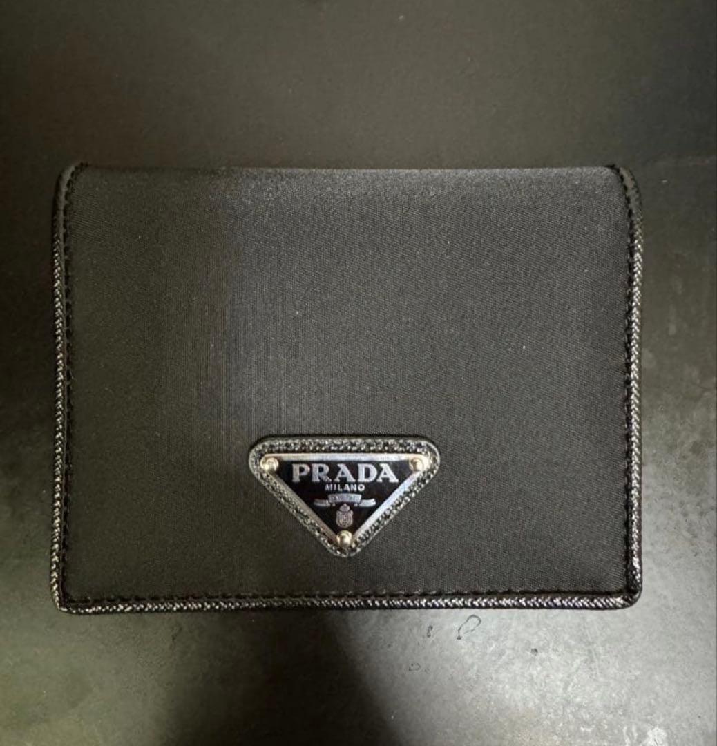 PRADA　折りたたみ財布　1MV204