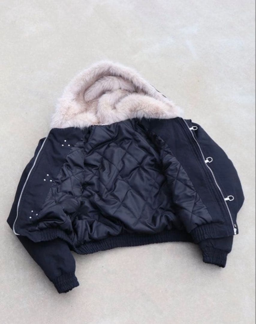 elev エレブ ファー付き ファイヤーマンジャケット