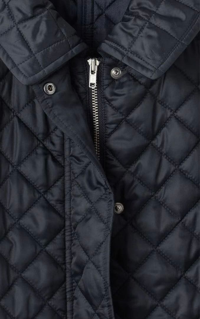 美品⭐︎亀恭子さんコラボ⭐︎オンワード#Newansキルティングロングコート0サイズ