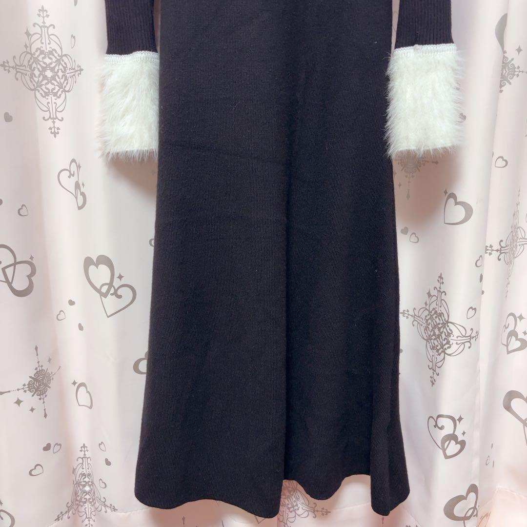 ワンピース Lumignon Ribbon bust fluffy long op