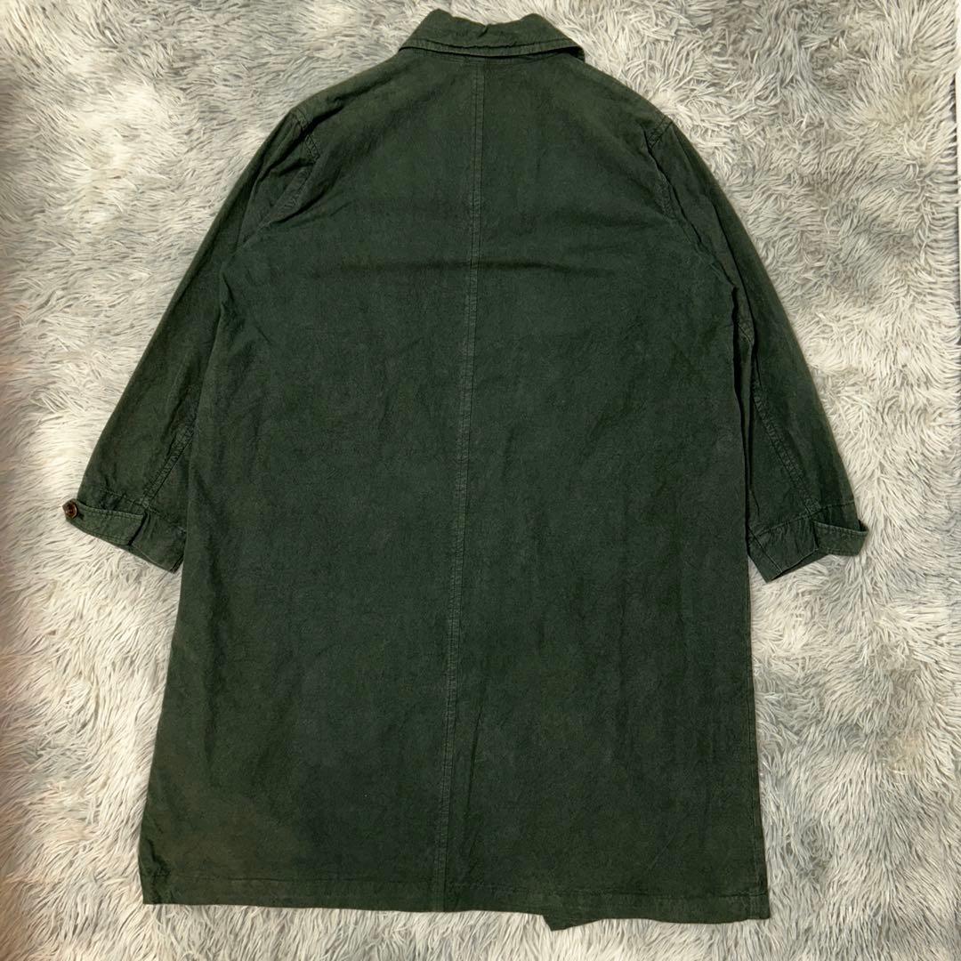 【美品】nest Robe スーピマコットンフレンチアーミーコート