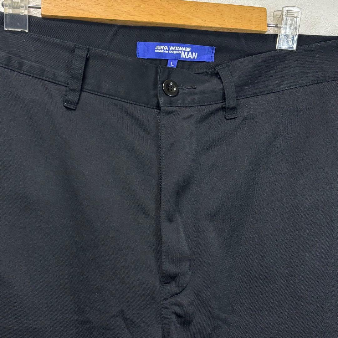 ジュンヤワタナベ コムデギャルソン ジョガー パンツ ボトム 裾リブ ブラック
