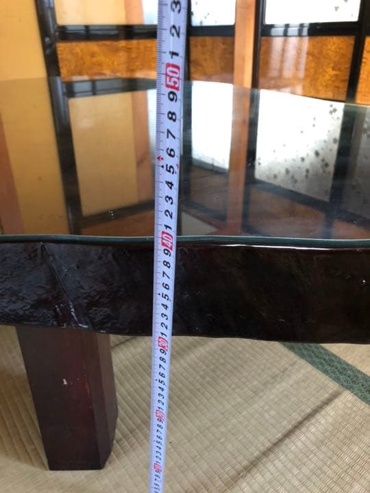 高級無垢一枚板座卓