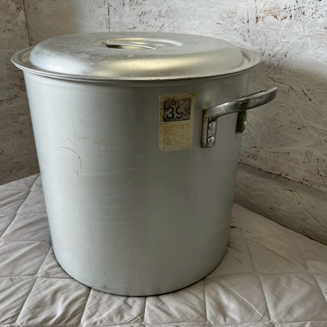 アルミ製 寸胴鍋 39cm 両手鍋 アルミ鍋 厨房 厨房機器 店舗 A0534