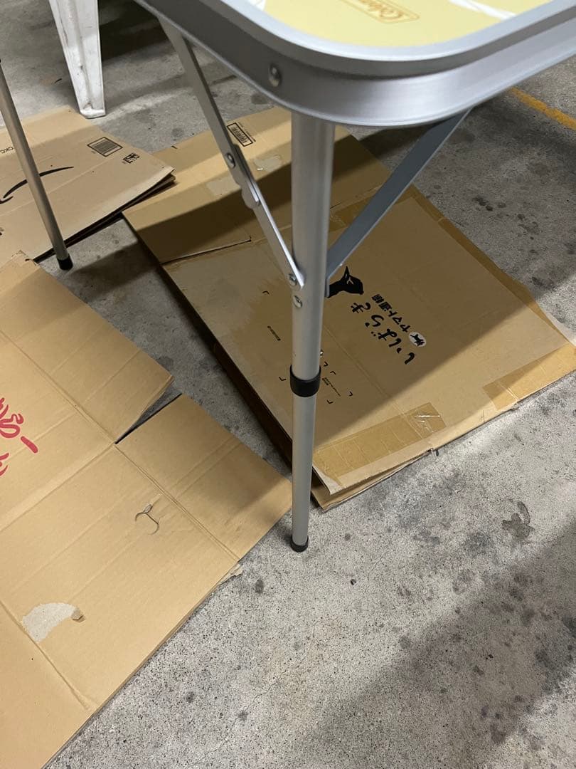 Coleman アウトドアテーブル ベージュ