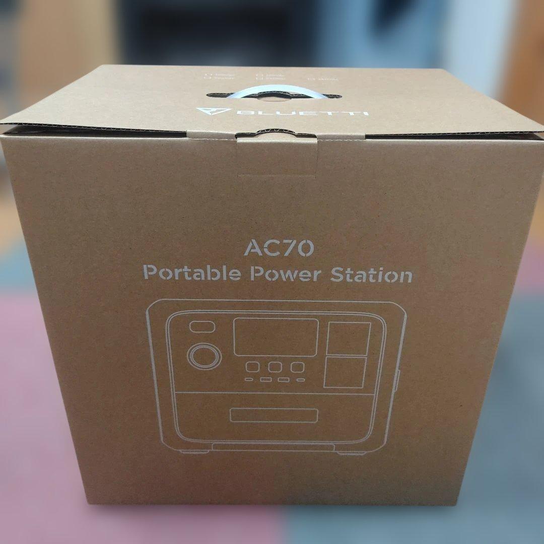 BLUETTI AC70 ポータブル電源