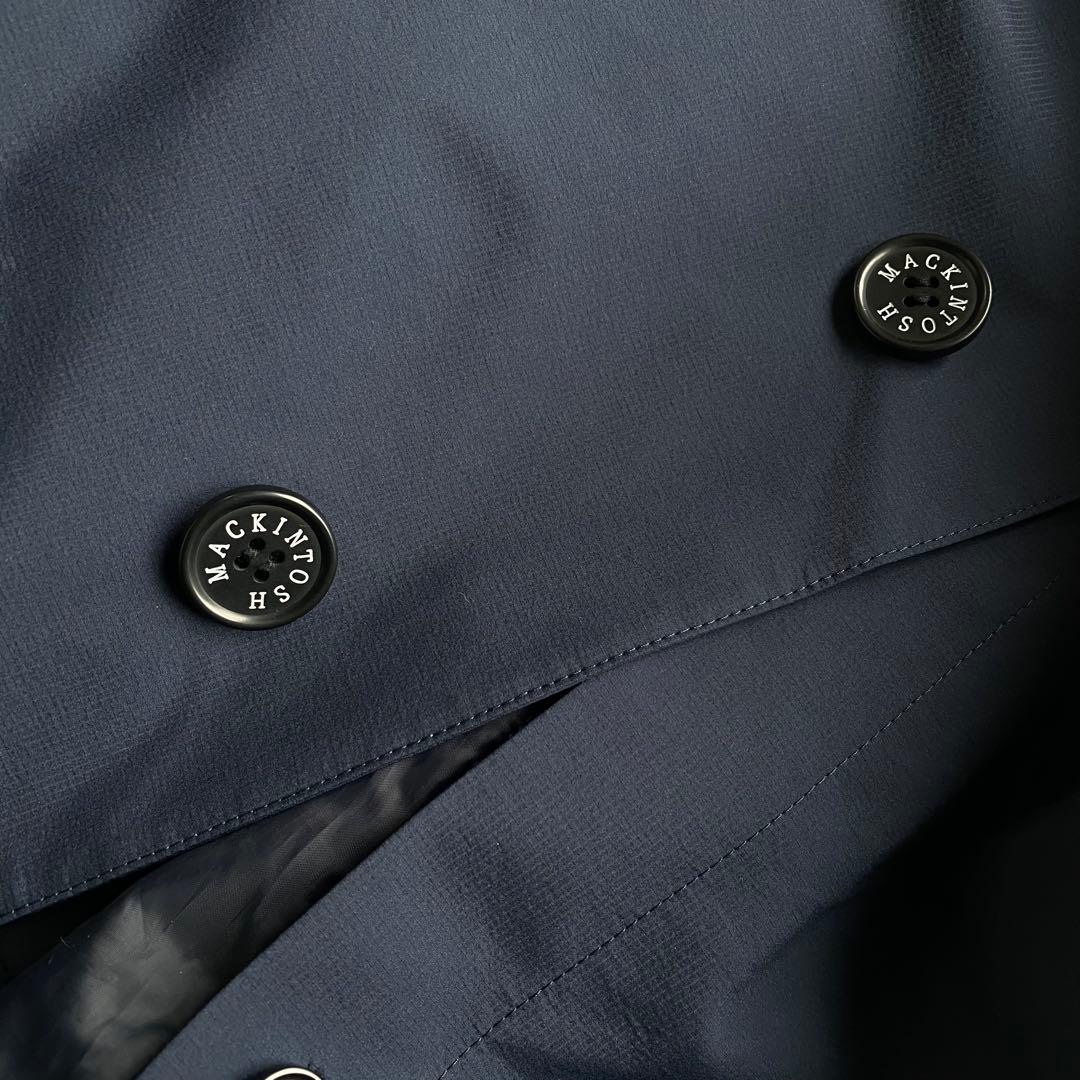 【ライナー付】マッキントッシュ ダンケルド ML 紺 L程度