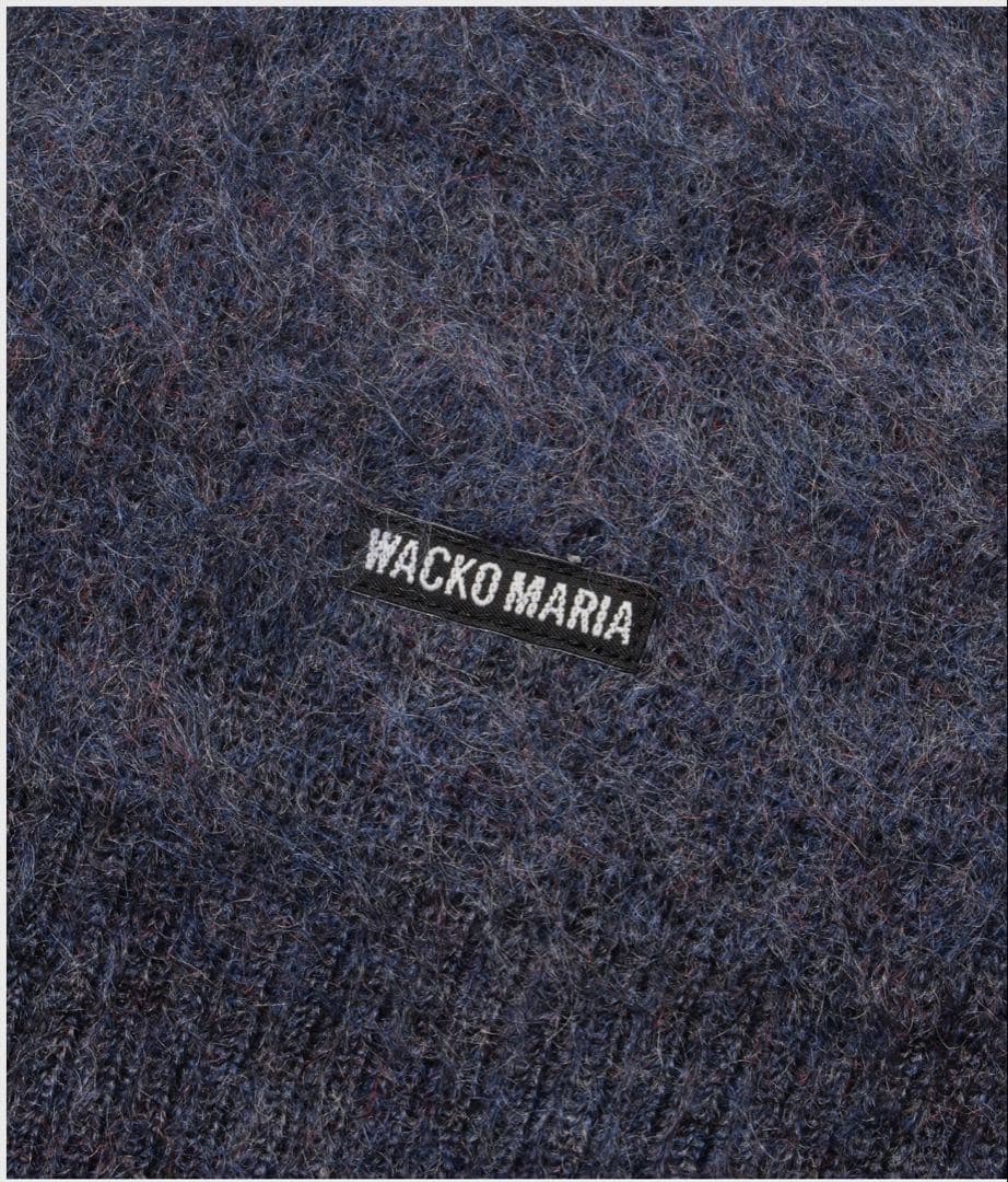 WACKOMARIA 25fw HEAVY MOHAIR CARDIGAN 紫M