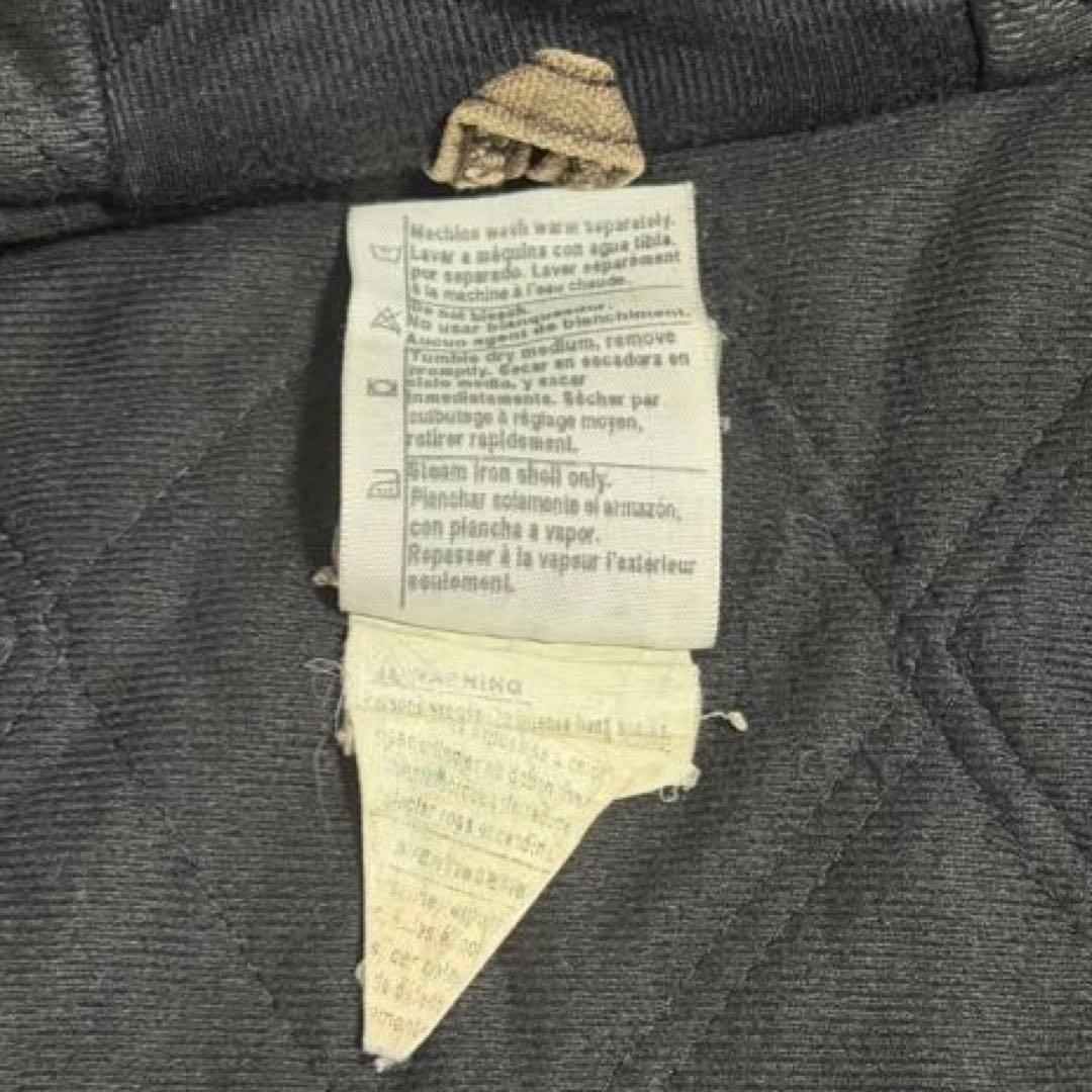 00s Carhartt ダックジャケット アクティブジャケット　鬼ヒゲ　焦茶