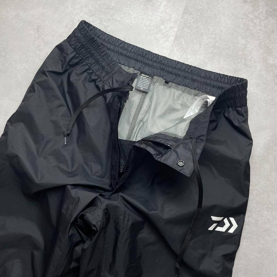 美品✨DAIWA レインマックス ウィンタースーツ 黒青 XLサイズ