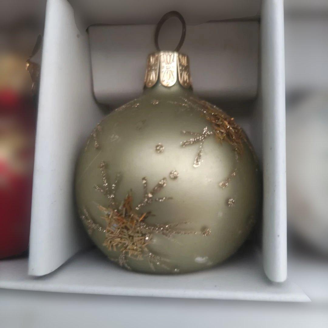 クリスマス　ハルモニア　ガラス　オーナメントセット
