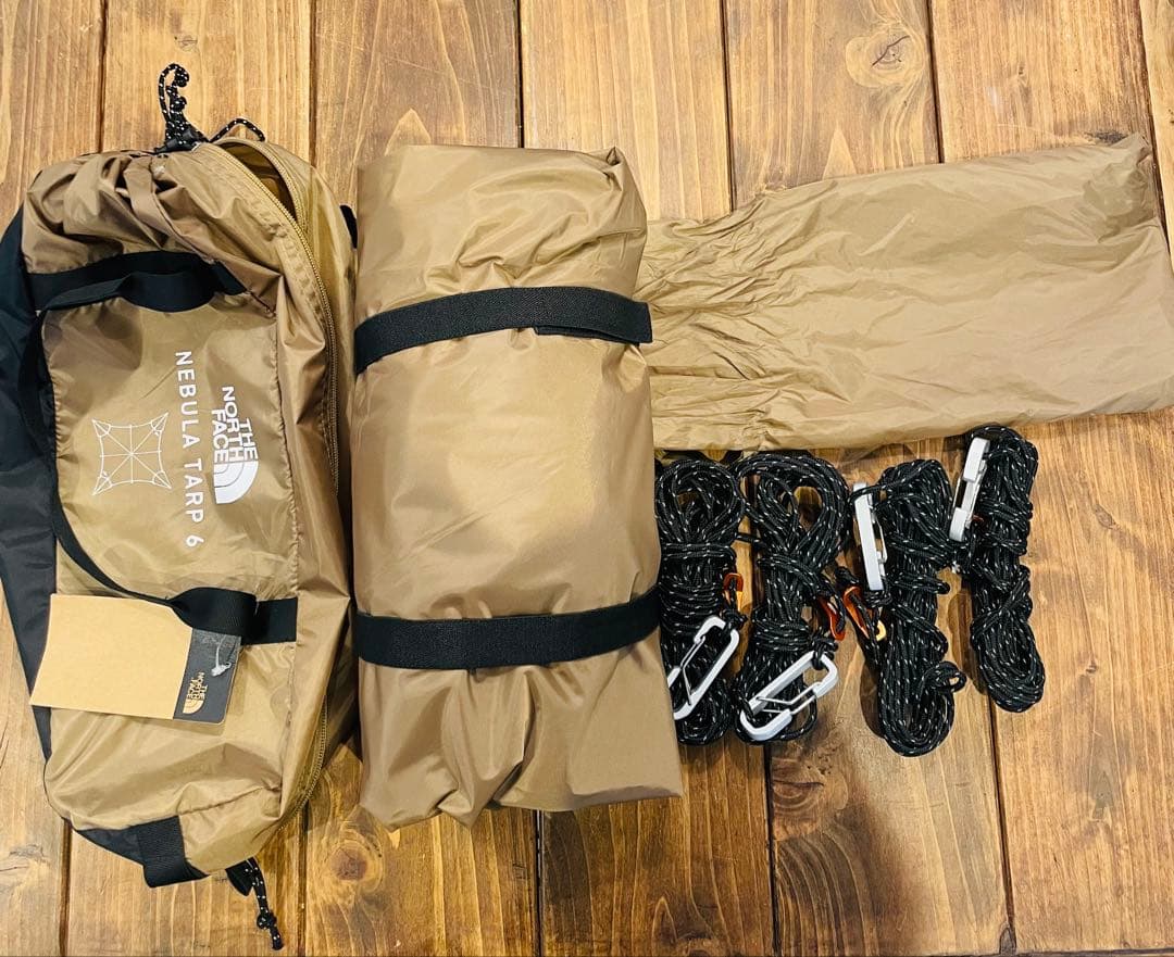 ノースフェイス ネブラタープ6 ケルプタン 限定カラー 希少　ベージュ　美品