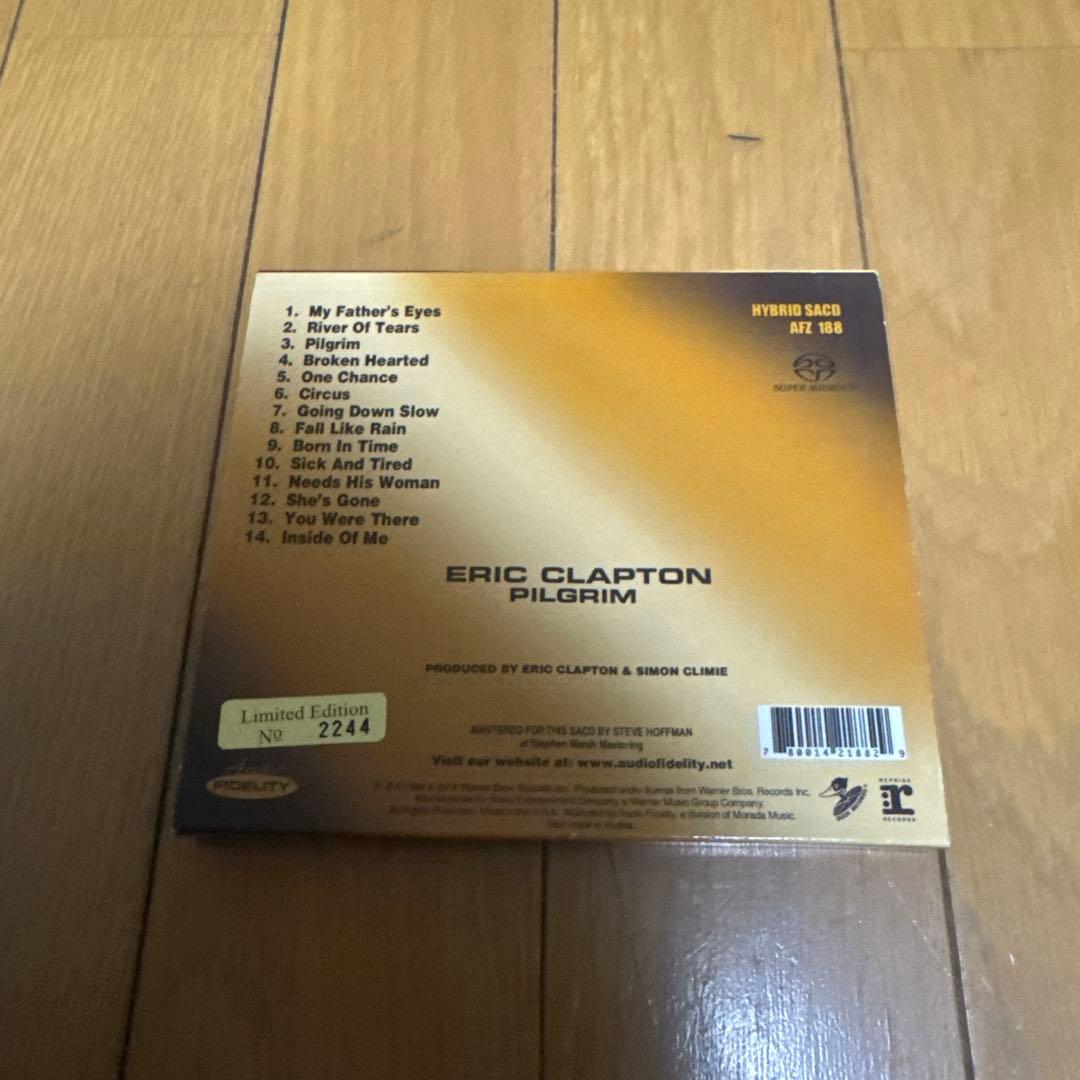 Eric Clapton Pilgrim Hybrid SACD 限定版