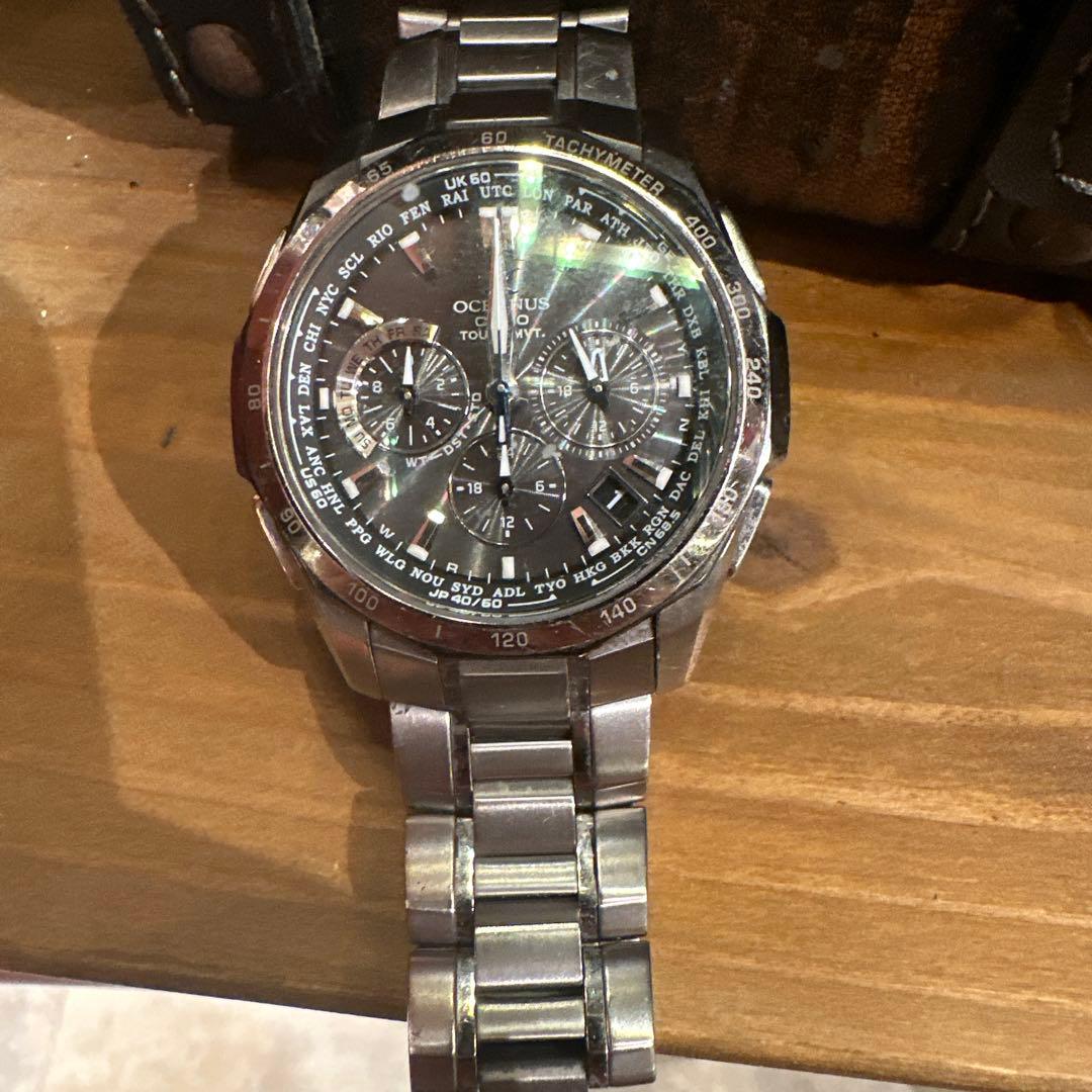 OCEANUS クロノグラフ ocw-s1300
