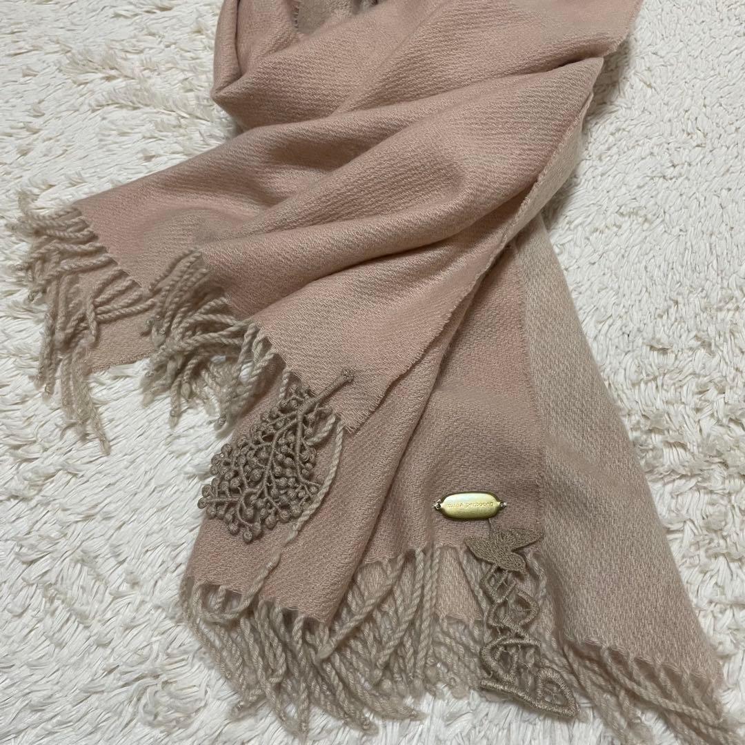 極美品♡ mina perhonenミナペルホネン ストール カシミヤ 100