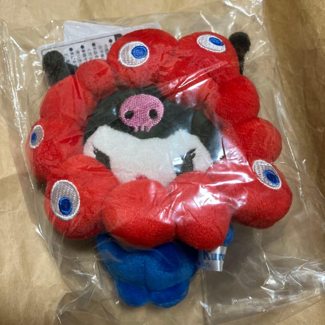 サンリオ　クロミ　ミャクミャクなりきりぬいぐるみ　カラビナ付きキーホルダー