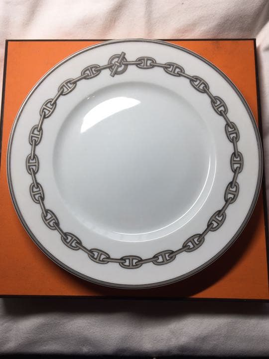 エルメス シェーヌダンクル プレート 2枚組