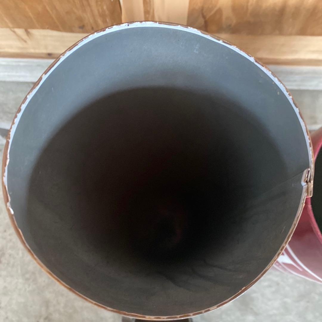 昭和レトロLARK 置き型灰皿 ゴミ箱缶　2個セット　灰皿　ラーク　傘立て