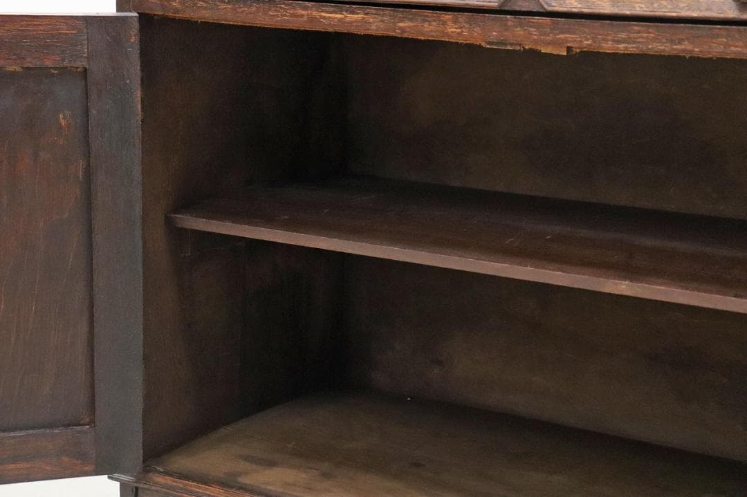 ※ミリカリ 英国 イギリス オーク材 ヴィンテージ ビューロー