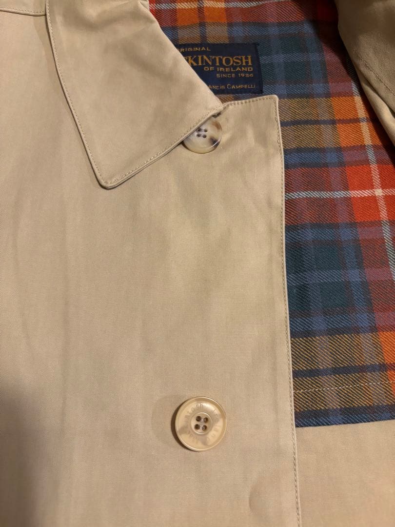 MACKINTOSH /FRANCIS CAMPELLI /ステンカラーコート