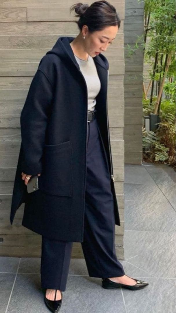 YONFAヨンファ 21AW フードジップコート