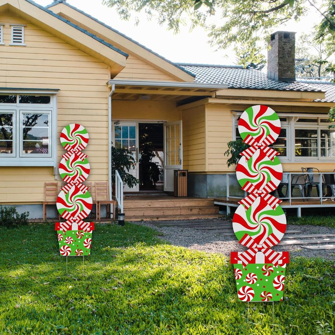 クリスマス デコレーション アウトドア クリスマス ヤードサイン ホリデー装飾