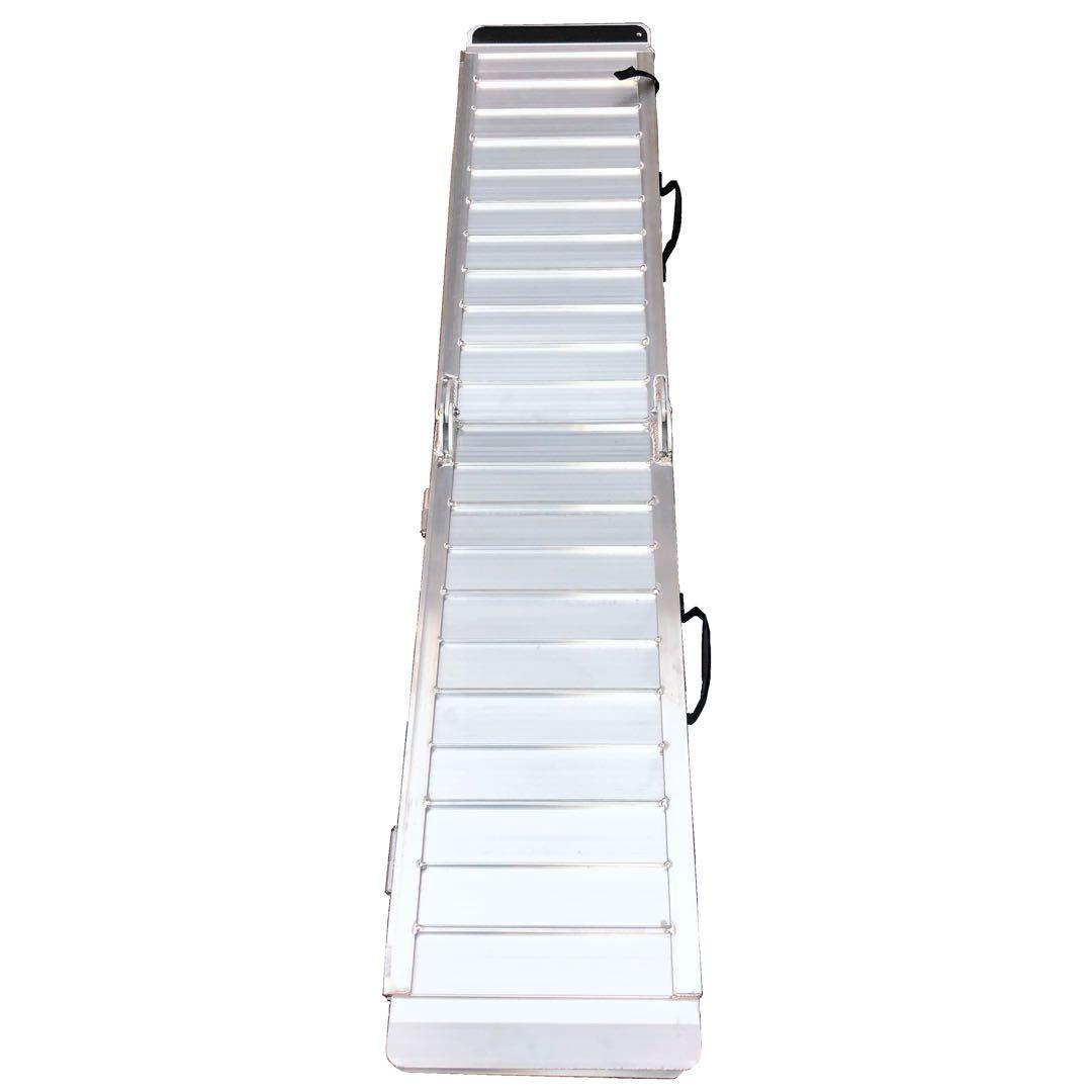 【ひやどんとくだい】アルミ製 スロープ 182 cm 折りたたみ式