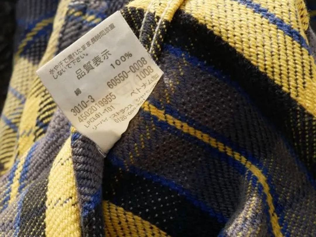 新品級 Levi's ORIGINAL ヘビーネルシャツ 木村拓哉さん着用