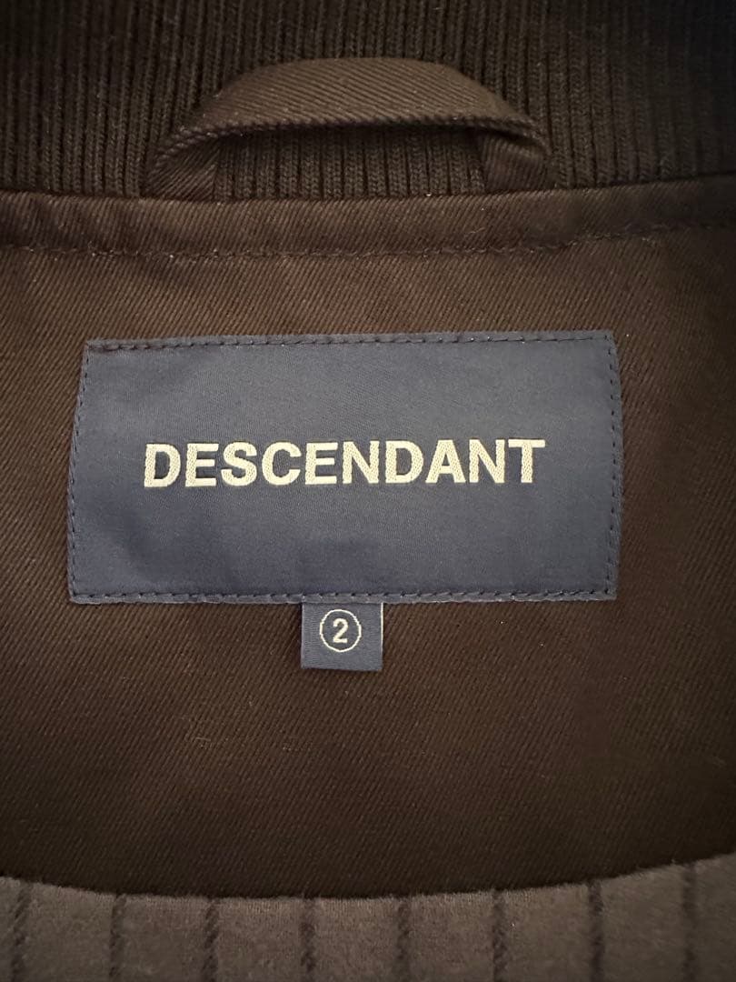 DESCENDANT PRT COTTON JACKET サイズ2 新品　未使用