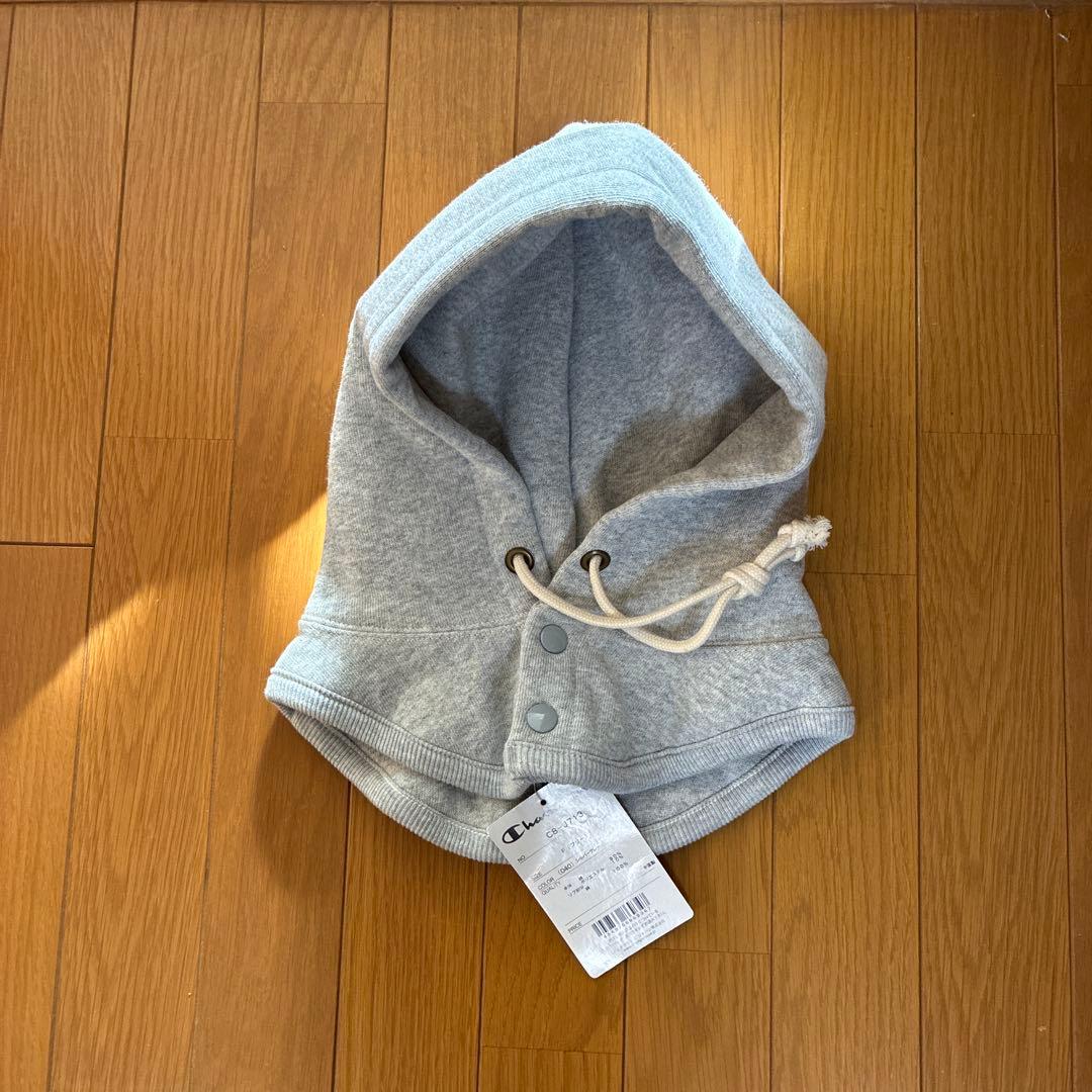 新品・未使用 BEAMS別注 Champion バラクラバ 色グレー　パーカー