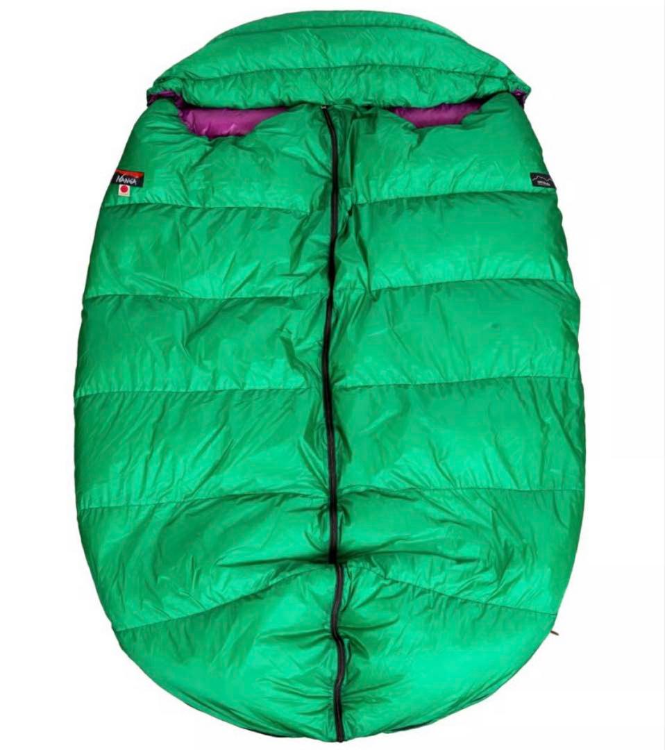 noras×nanga 2人用マミー型寝袋