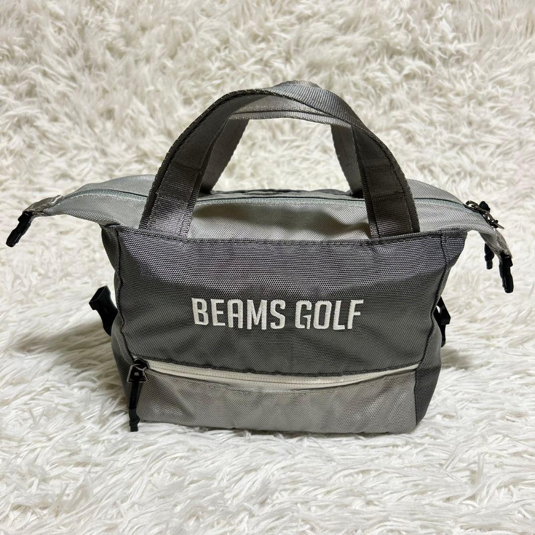 【美品】ビームスゴルフ BEAMS GOLF 保冷付き カートバッグ
