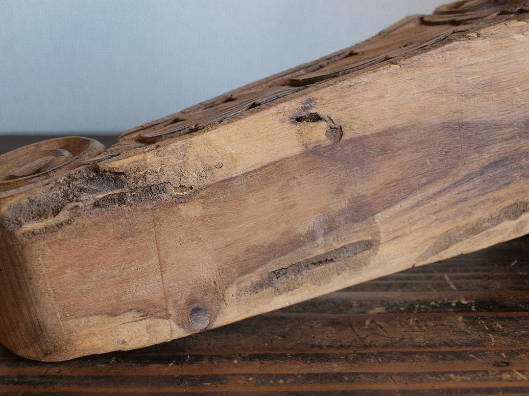 ssx2673___木彫刻 コーベル コンソールウォールシェルフ/K049