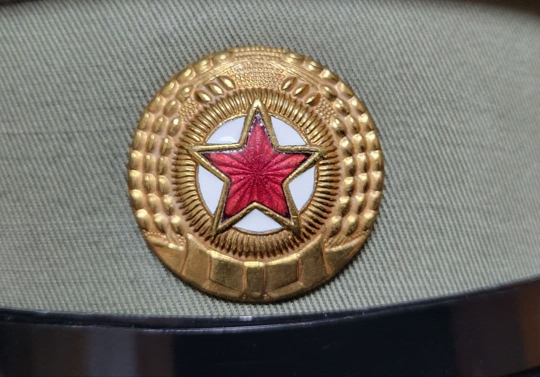 80年代 朝鮮人民軍 陸軍 制帽 レプリカ 北朝鮮 板門店