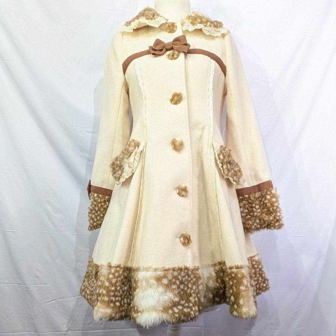 BABY,THE STARS SHINE BRIGHT　バンビ柄　コート