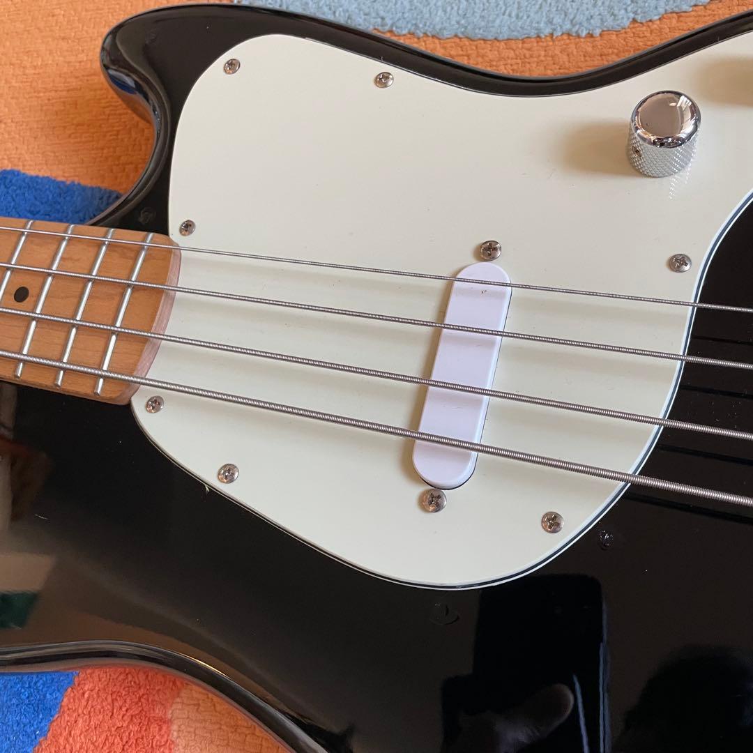 squire bronco bass 黒　musicmaster 仕様