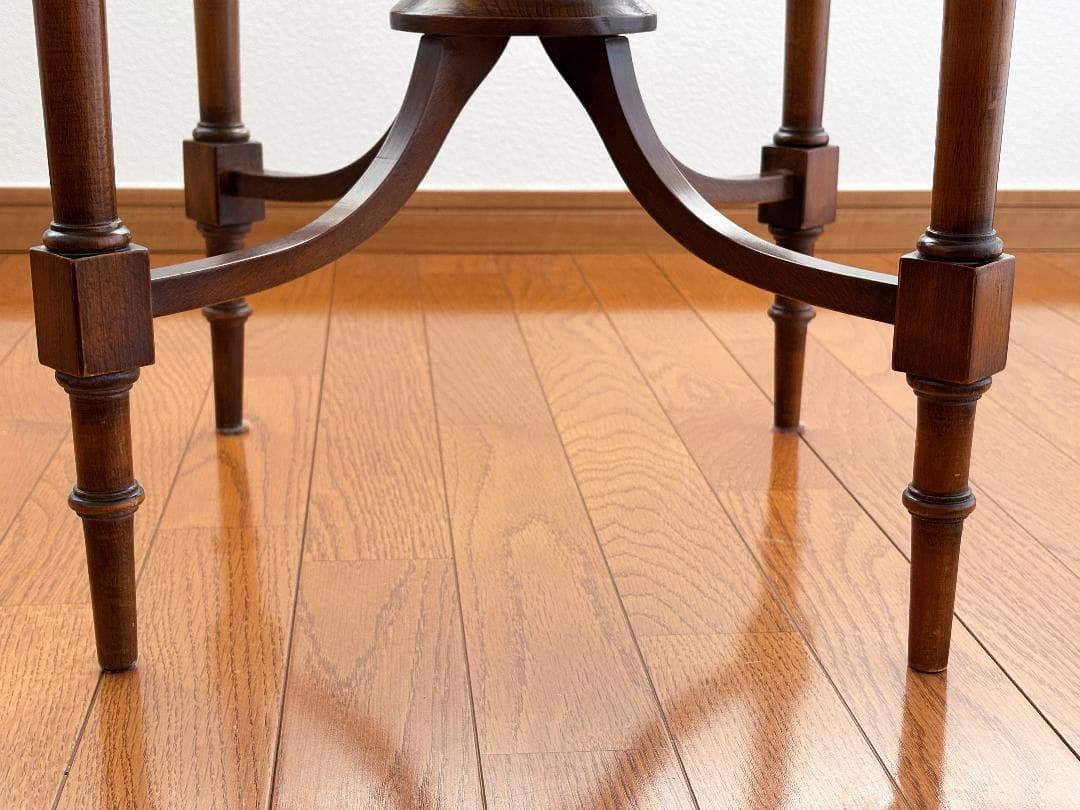 【特価】イタリア medea サイドテーブル ラウンド 丸 花台 飾り台