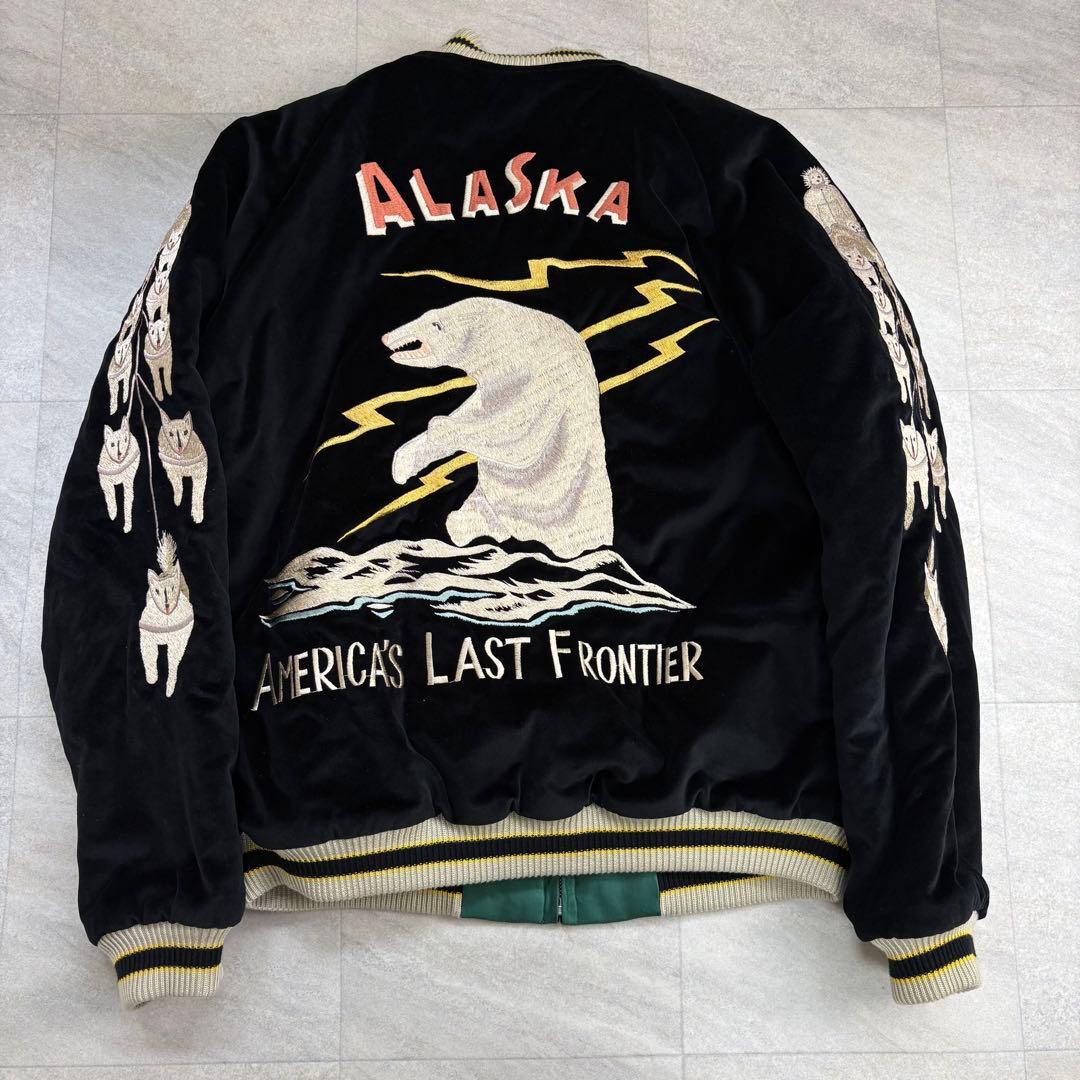 極美品 テーラー東洋 別珍 スカジャン ALASKA Mサイズ TT15175